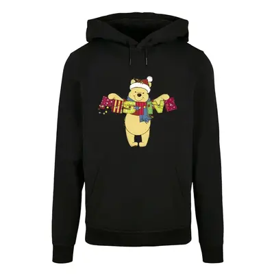 (3XL, Black) Disney Womens/Ladies Winnie The Pooh Festive Hoodie