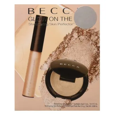 Becca Piece Opal Glow On The Go Shimmering Skin Perfector Set, 1.2 Ounce