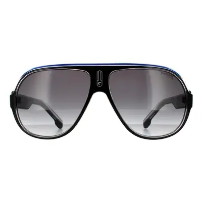 Carrera Sunglasses Speedway/N T5C 9O Black Crystal White Blue Dark Grey Gradient