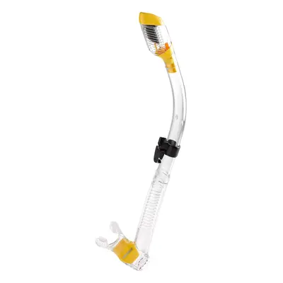 Cressi Adult Diving Dry Snorkel with Splash Guard and Top Valve | Supe