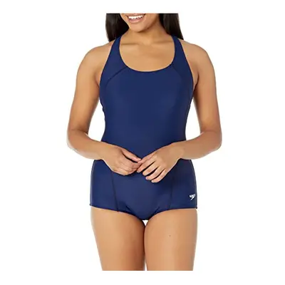 speedo Women's Swimsuit One Piece PowerFlex Princess Seam Ultraback Co