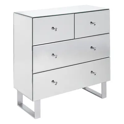 Chest of Drawers NESLE Silver