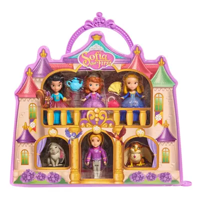 Sofia the First Castle Carry Case and Accessories 3-inch Figures Kids Toys for Ages Up Amazon Ex