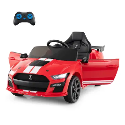 12V Licensed Ford Mustang Shelby GT500 Kids Ride on Car-Red