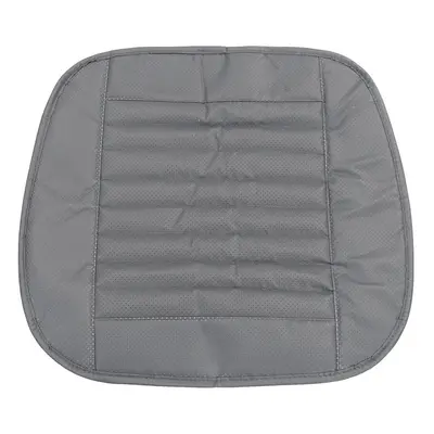 (Gray) Details about 3D Car Front Seat Cover Leather Single Seat Protector Cushion Mat Breathabl