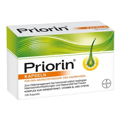 PRIORIN(R)BAYER HAIR GROWTH FOOD SUPPLEMENT,270 CAPSULE,ANTI HAIR LOSS