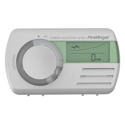 Fireangel CO-9D Digital Sealed for Life Carbon Monoxide Alarm, White