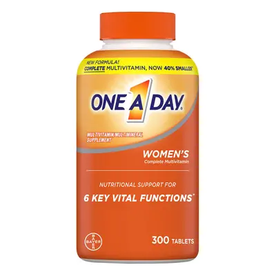 One A Day Women's Complete Multivitamin, Tablets - 40% Smaller Tablets