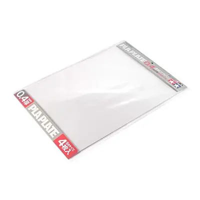 TAMIYA Plastic Plate 0.4 mm Pack of 257 x mm Clear