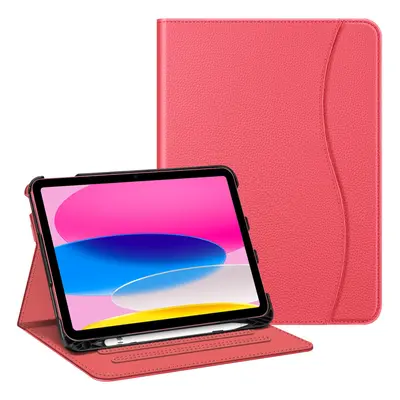 Case Compatible with iPad 10th Generation (2022) 10.9 Inch, Multi-Angle Viewing Protective Stand