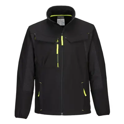 (Black, 3XL) Portwest WX3 Leaf Softshell Jacket