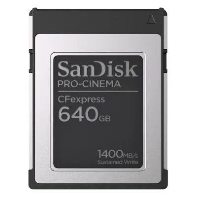 SanDisk PRO-CINEMA CFexpress Type B Memory Card (640GB, SDCFEC-640G-GN4MN)