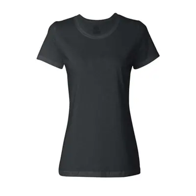 Fruit of the Loom HD Cotton Womens Short Sleeve TShirt Black