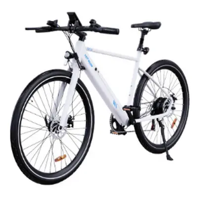 HITWAY BK19 E-Bike, Electric Bike, 26" Ebikes, up 90KM Hybrid Bike White