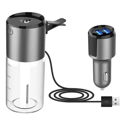 Car Humidifier with Dual USB Charger