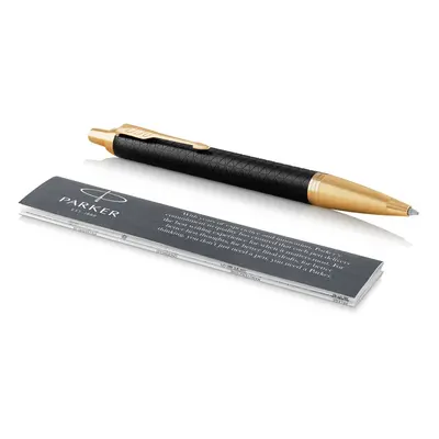 Parker IM Ballpoint Pen Premium Black with Medium Point Black Ink Refill (1975572)