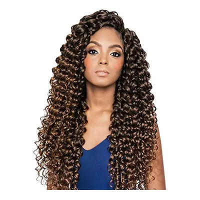 (6 PACK) Afri Naptural Caribbean Crochet Braid - CBP05 WATER FALL 18"" (T1B/30)