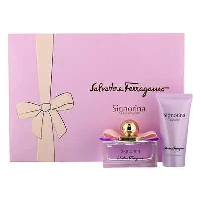 Signorina by Salvatore Ferragamo Eau de Toilette Spray Gift Set