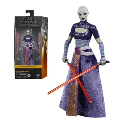 STAR WARS The Black Series Asajj Ventress Toy 6-Inch Scale The Clone W