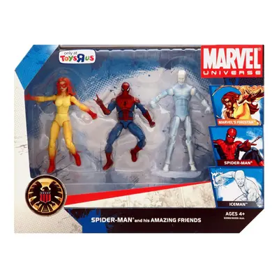 Marvel Universe 3/4"" Exclusive Action Figure 3-Pack Spider-Man and