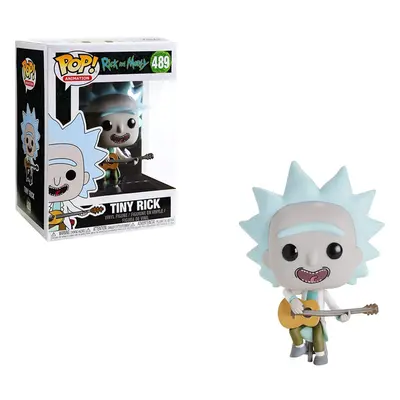 Funko POP Vinyl: Rick & Morty: Tiny Rick w/Guitar (Exc), Multi