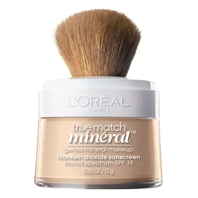 L'Oreal Paris True Match Naturale Mineral Foundation, Soft Ivory, 0.35 Ounce