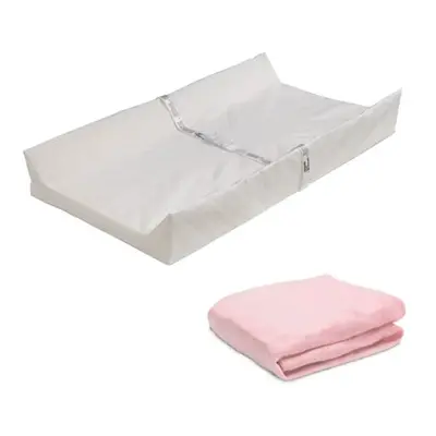 Delta children contoured changing Pad with Plush cover Pink