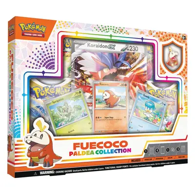 TCG: Paldea CollectionâFuecoco (3 Foil Promo Cards, Foil Oversize Card & Booster Packs)