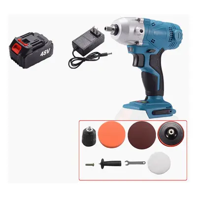 (US Plug) EU/US Plug Wireless Polishing Machine Drilling Waxer Scratch Repair Grinding Tool Grin