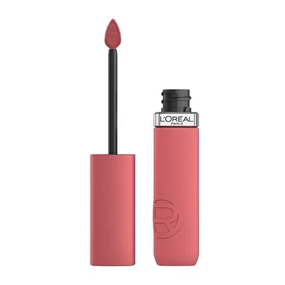 L'Or?al Paris Liquid Lipstick, Intense Colour, Longwear Matte Formula with Hyaluronic Acid, Tran