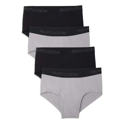 Fruit of the Loom Men's Breathable Brief Multipack Assorted Large