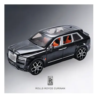 (Black) 1:20 Rolls Royce Cullinan SUV Alloy Model Car Toy Diecasts Metal Casting Sound and Light