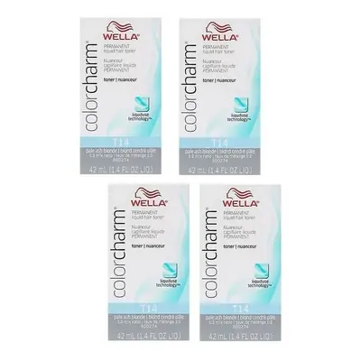 (4pk Pale Ash Blonde ) Wella Blonde Colour Charm | Permanent Liquid Hair Toners