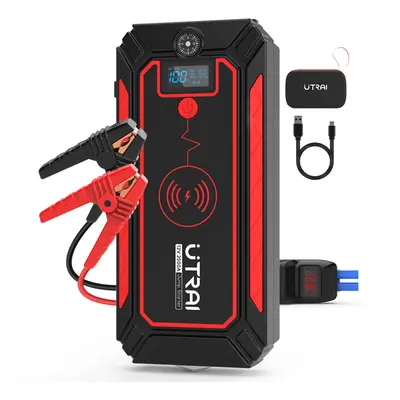 UTRAI Jstar4 2500A 24000mAh Portable Car Jump Starter Powerbank Emergency Battery Booster with L