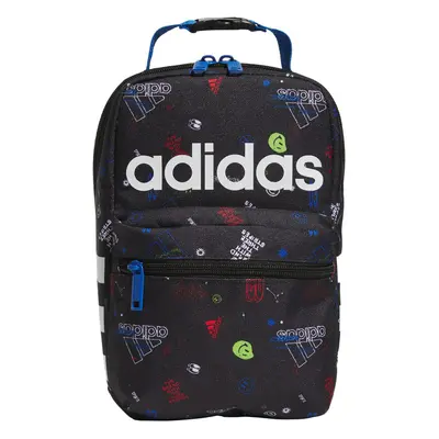 adidas Santiago Insulated Lunch Bag Icon Brand Love BlackBright Royal Blue One Size