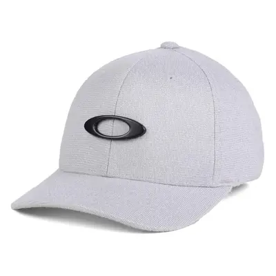 Oakley Tin Can Stretch-Fitted Cap Silver/Black