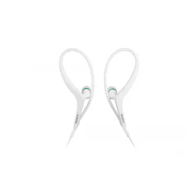 Sony MDR-AS400 Sports Splashproof Sweat Resistance In Canal Headphones - White