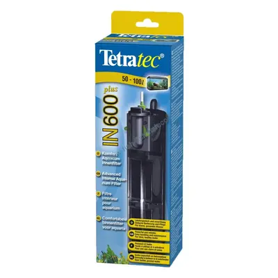 Tetra IN600 Plus Powerful Internal Filter for Physical, Biological and Chemical Aquarium Water F