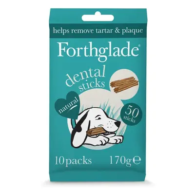 Natural Dog Dental Sticks - Plant Based and Grain Free Dental Chews - Sticks (10 x g)