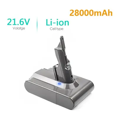 (V7 28000mAh) for Dyson V7 Battery 21.6V 28000mAh Li-lon Rechargeable 18650Battery