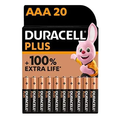 Plus-AAA CP20 Micro (AAA)-Alkali-Mangan Batteries 1.5V 20St.