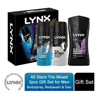 (Buy 1) Lynx Men Bodyspray, Bodywash & APA Deo Gift Set