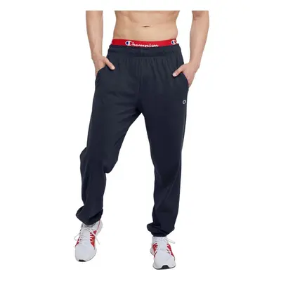 Champion Men's Everyday Fitted Ankle Cotton Pants 31.5 Inseam Cotton Knit Pants Left Hip C Logo 