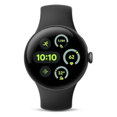 Google Pixel Watch (41mm) Wifi (Matte Black + Obsidian Band)