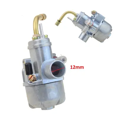 New 12mm Carburetor For Puch Moped Stock Maxi Newport Cobra Carburettor N090-112