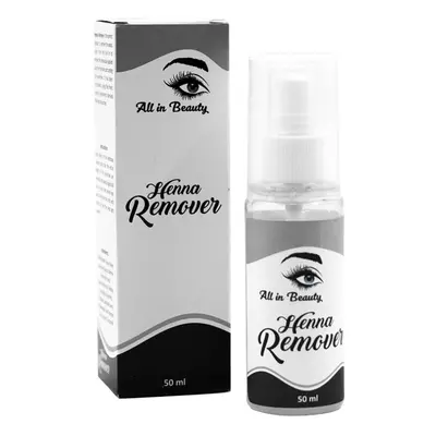 All in Beauty Spray Henna Remover Reduces The Intensity of Applied Color From The Skin In and Ar