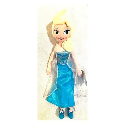 Elsa soft plush doll toy with sound music New