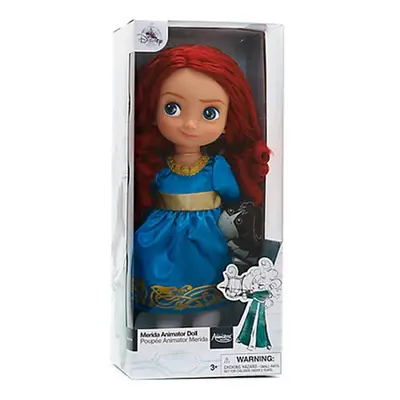 Official Disney Merida Brave 38cm Animator Toddler Doll With Accessory