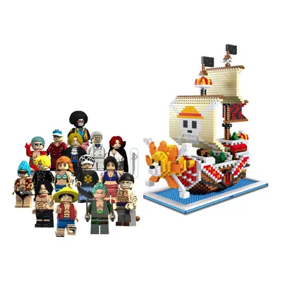 One Piece Minifigures Collection Building Blocks Kids Toys Gift Fit Lego