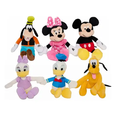 (6PCS/SET) KIDS PREFERRED Disney Friends Pack Plush Toys Set with Hand Fasteners Christmas Gift